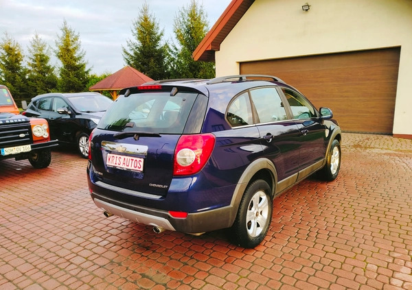 Chevrolet Captiva cena 20900 przebieg: 216000, rok produkcji 2010 z Biskupiec małe 301